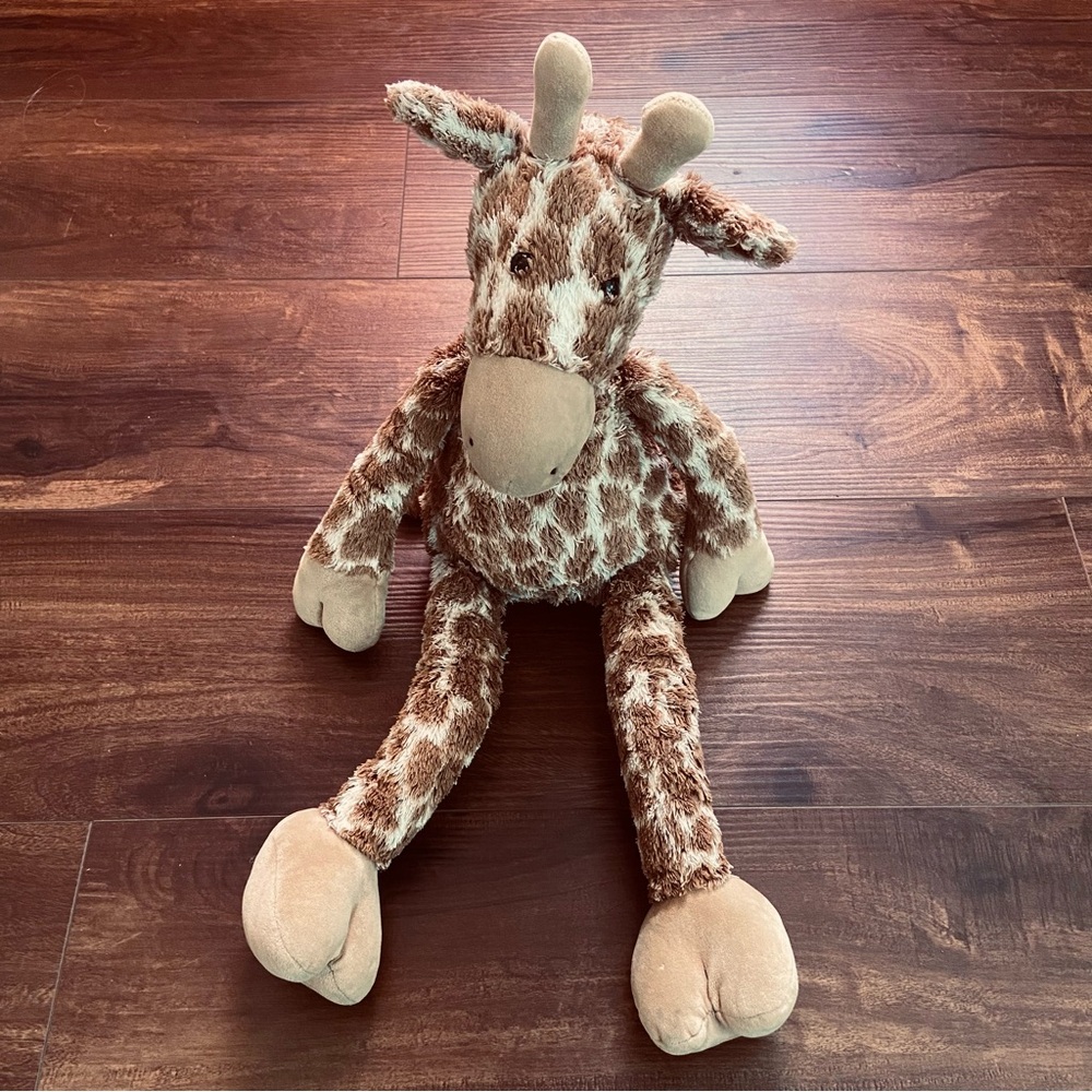 RARE Vintage 90’s Retired JELLYCAT Pickles Giraffe 21” Plush Animal Toy